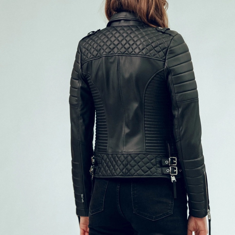BODA SKINS | ‎ KAY MICHAELS LEATHER JACKET - Picture 5 of 11